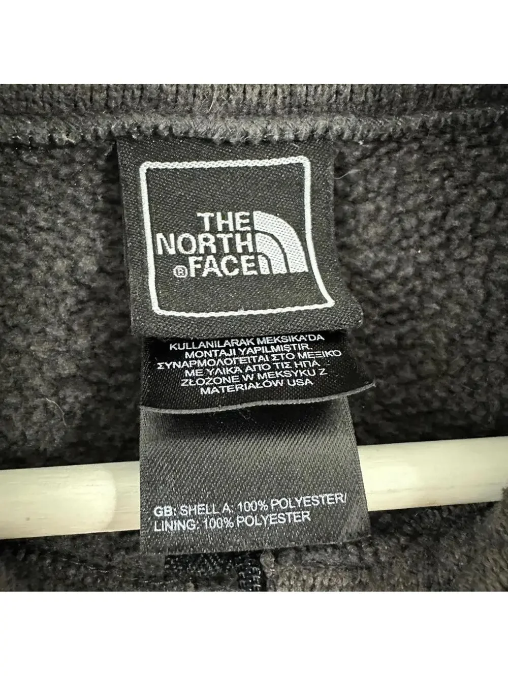 The North Face Men’s Grey Quarter Zip Jacket Size XL